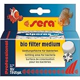 sera 6853 siporax mini Professional 35 g - Hochleistungs Filtermaterial speziell für kleinere Aquarien & Filter, ideal für Innenfilter im Aquarium, wie z.B. den sera fil 60 oder 120
