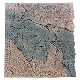 Back to Nature Basalt/Gneiss 60 Slimline Rückwand H: 55 cm Größe Modul 60A (B50xH55cm)